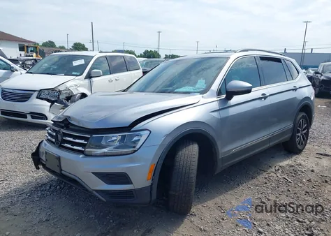 2020 Volkswagen Tiguan 2.0T Se/2.0T Se R-Line Black/2.0T Sel from USA, damaged, VIN 3VV3B7AX7LM144742